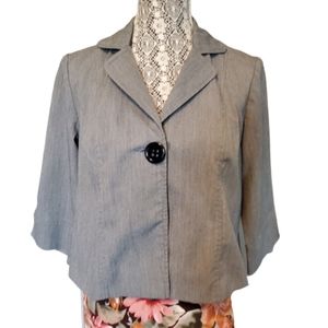 Studio 1940 One-button, 3/4 Sleeve Jacket